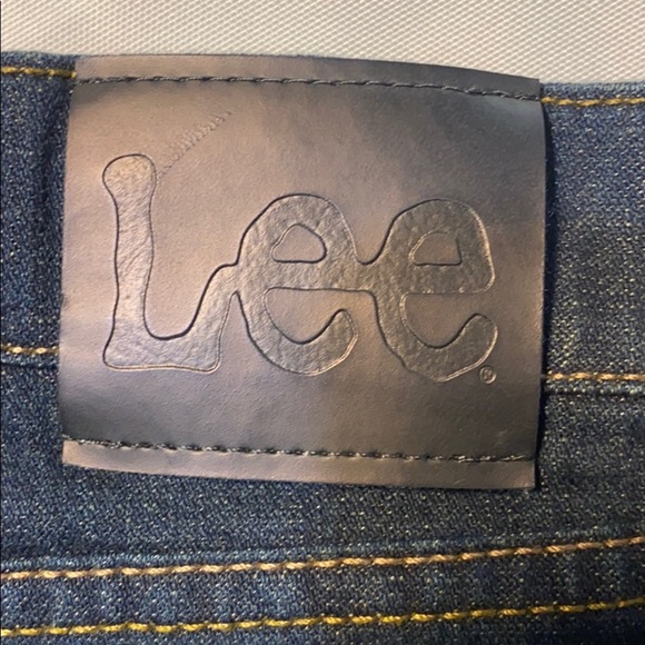 Mens Lee Jeans Regular Fit Straight Leg - Picture 6 of 9